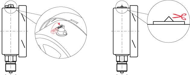 Мановакуумметр ТМВ5 NH3 (ТМВ-521 NH3) РОСМА - цена, описание ...